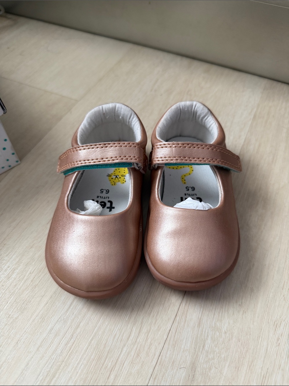 Toddler Mary Jane Shoes in Rose Gold - Classic Strap
